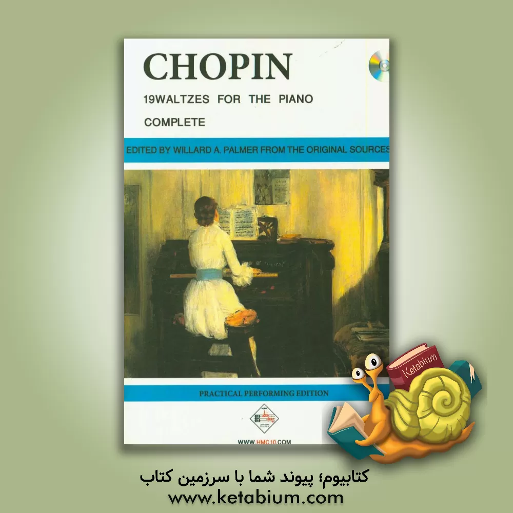 کتاب والس های شوپن: ‏‫19 والس برای پیانو، اثر فردیریک شوپن اثر ف‍ردری‍ک‌ ش‍وپ‍ن‌