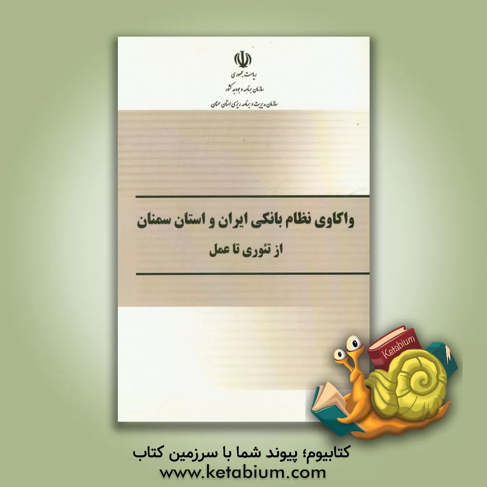 کتاب واکاوی نظام بانکی ایران و استان سمنان: از تئوری تا عمل اثر سازمان مدیریت و برنامه‌ریزی استان سمنان