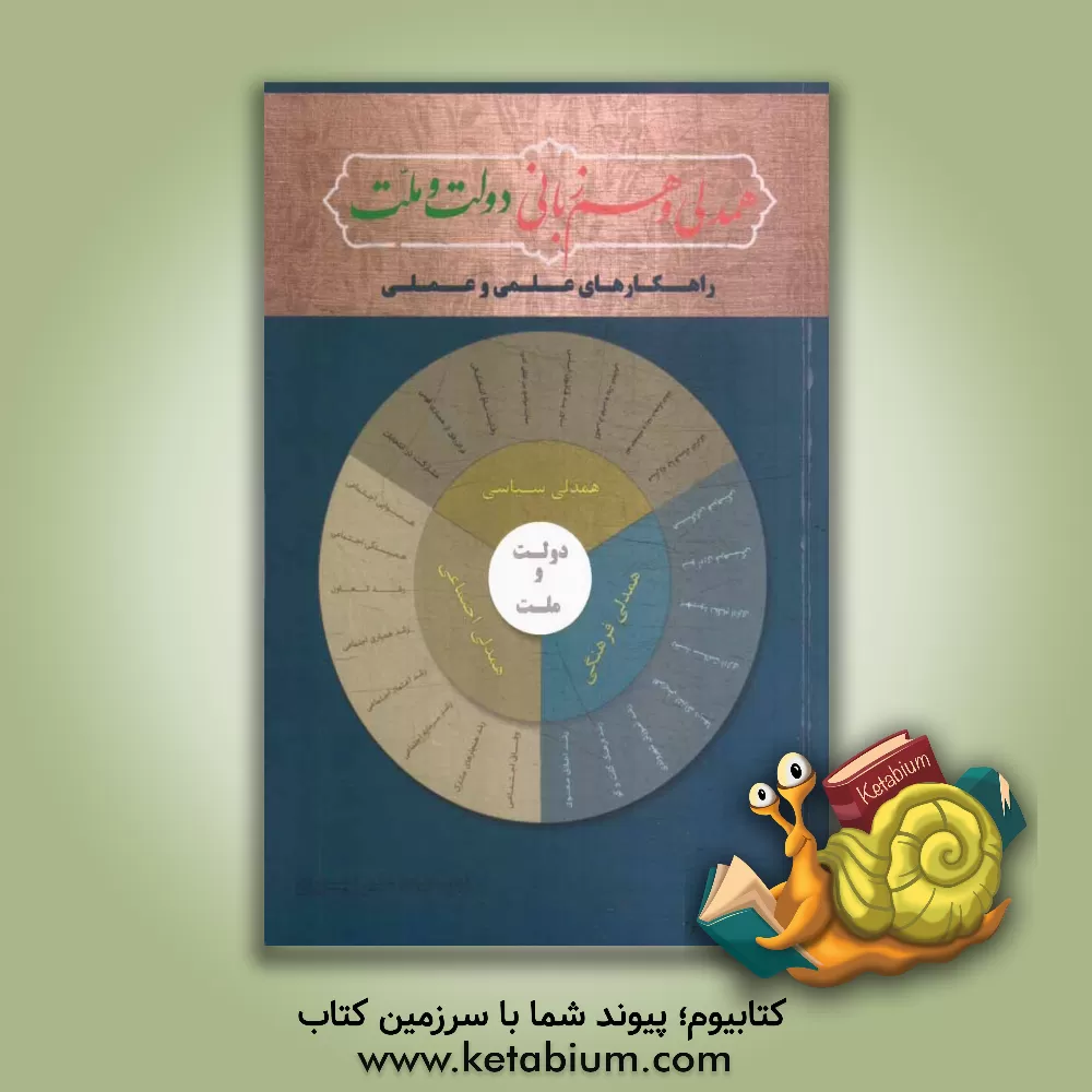 کتاب دولت و ملت، همدلی و همزبانی: "راهکارهای علمی و عملی" اثر علی زیوری‌فرد