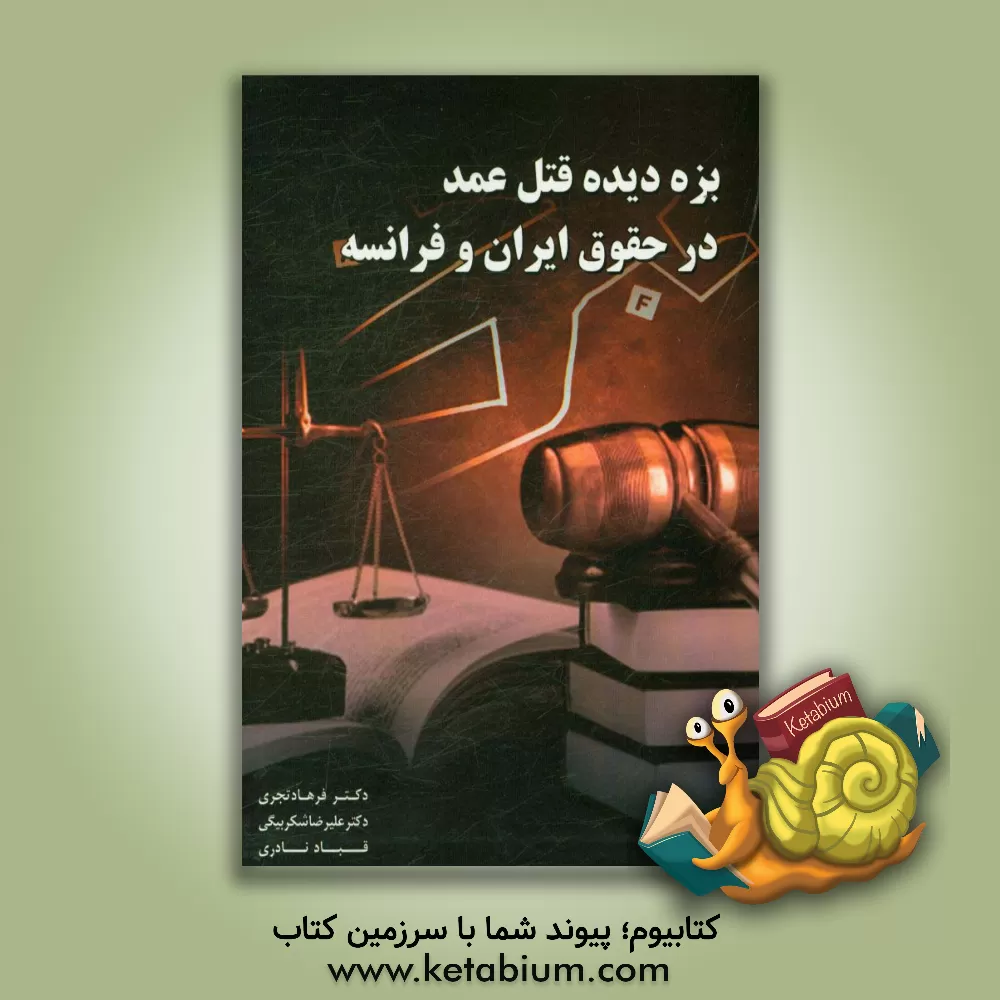 کتاب بزه دیده قتل عمد در حقوق ایران و فرانسه اثر علیرضا شکربیگی