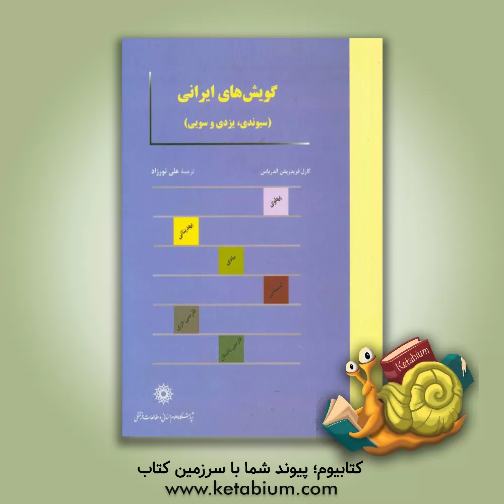 کتاب گویش های ایرانی (سیوندی، یزدی و سویی) اثر فریدریش کارل آندرئاس