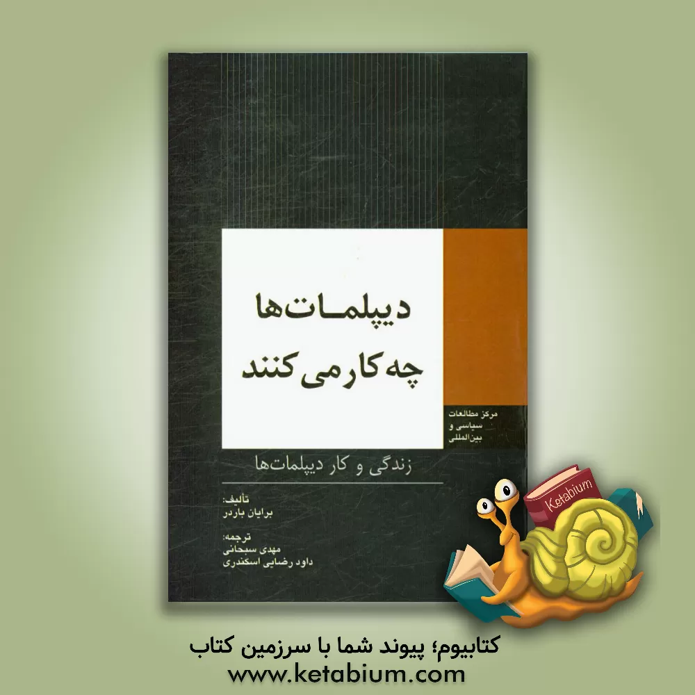 کتاب دیپلمات ها چه کار می کنند: زندگی و کار دیپلمات ها اثر برایان باردر