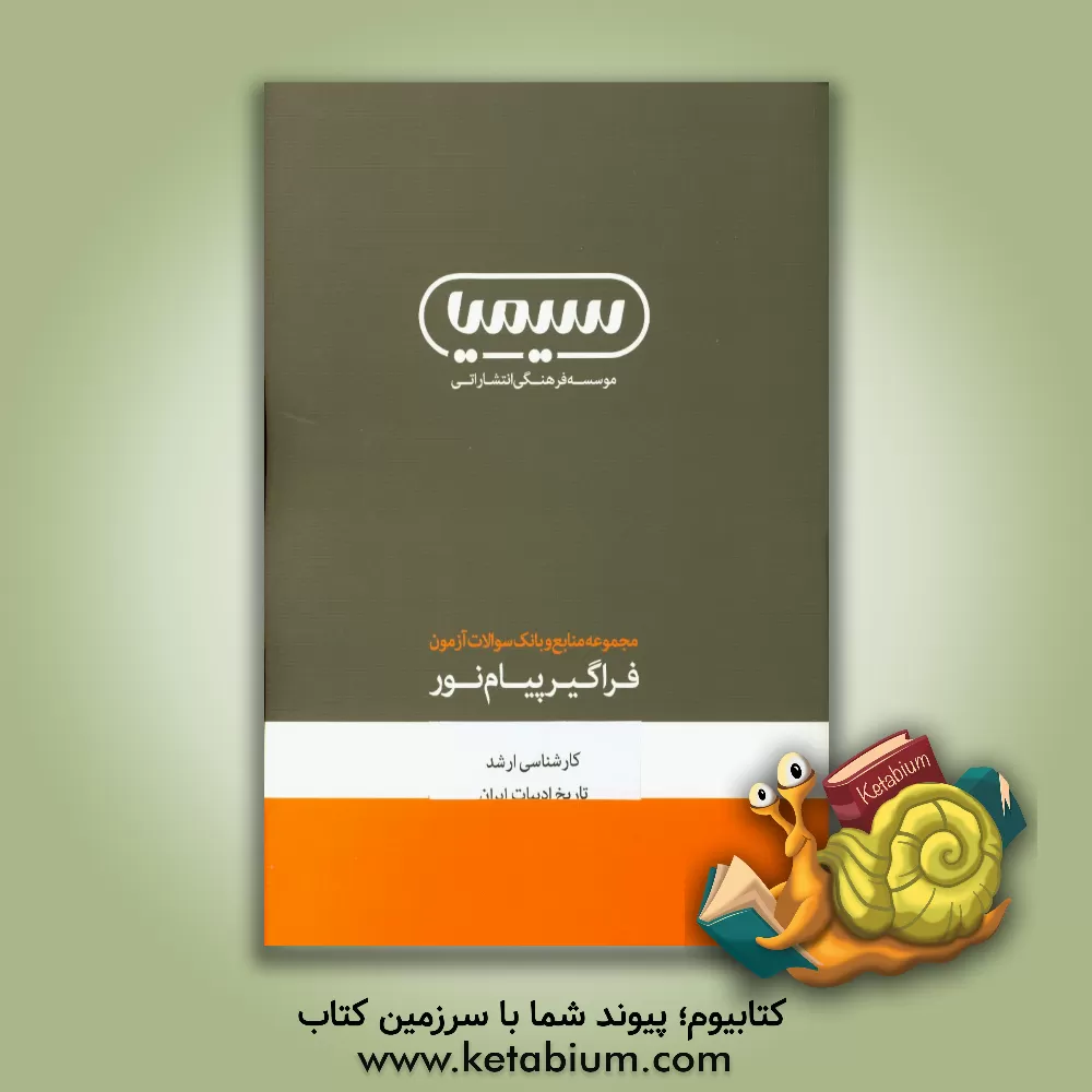 کتاب تاریخ ادبیات ایران کارشناسی ارشد: رشته پژوهش هنر اثر شاهین توپال