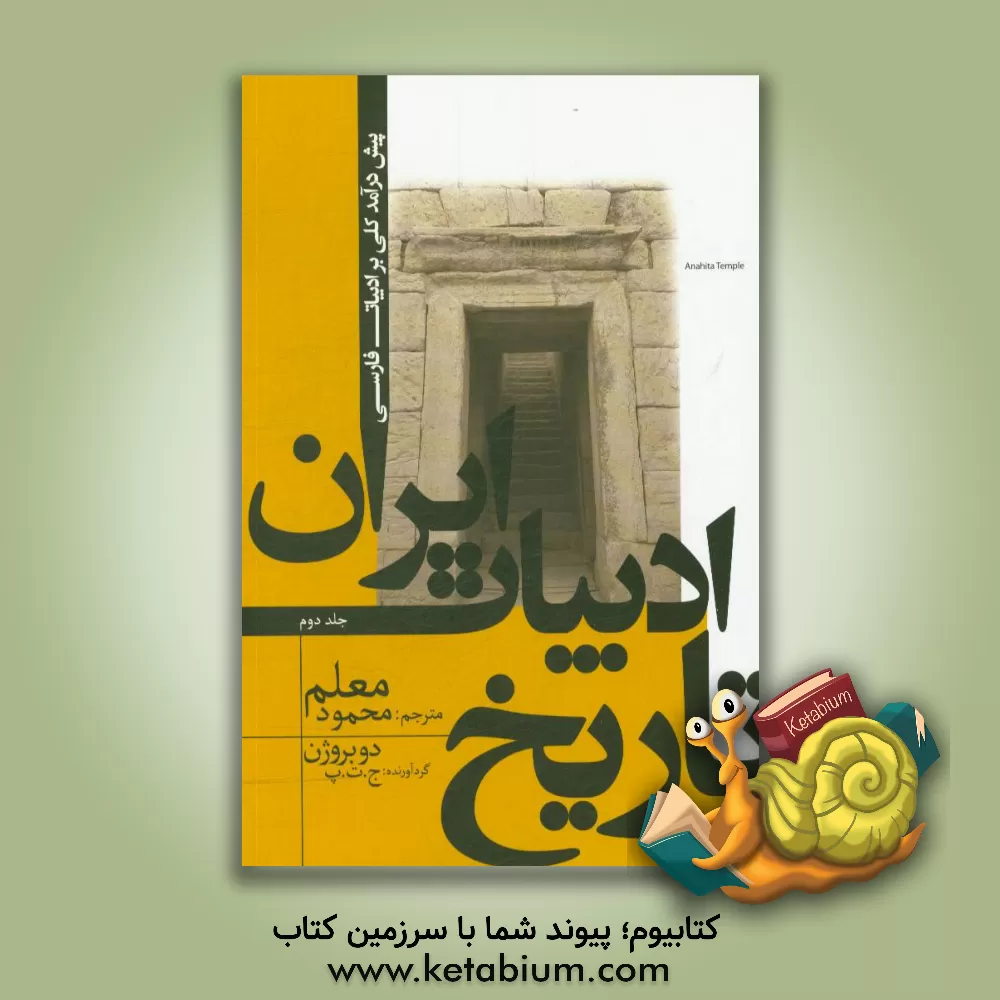 کتاب تاریخ ادبیات ایران: پیش درآمد کلی بر ادبیات فارسی اثر محمود معلم