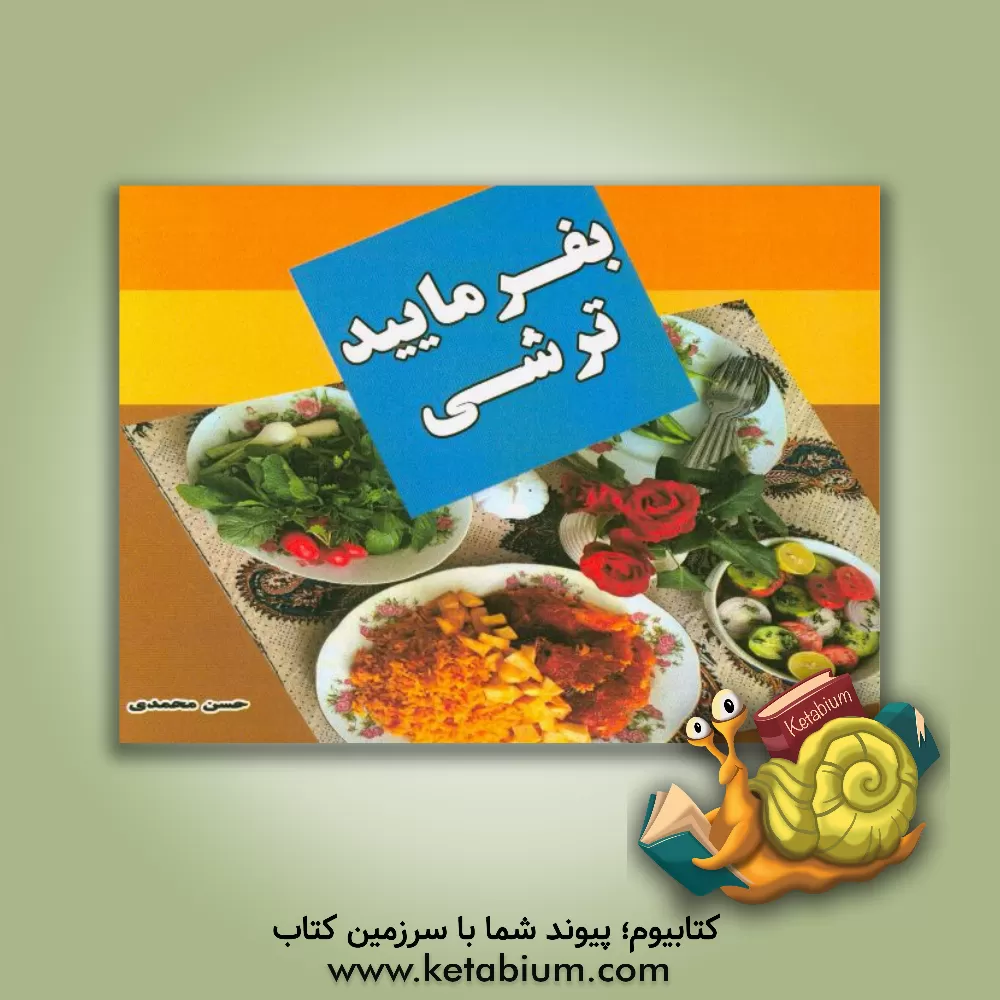 کتاب بفرمایید ترشی اثر حسن محمدی