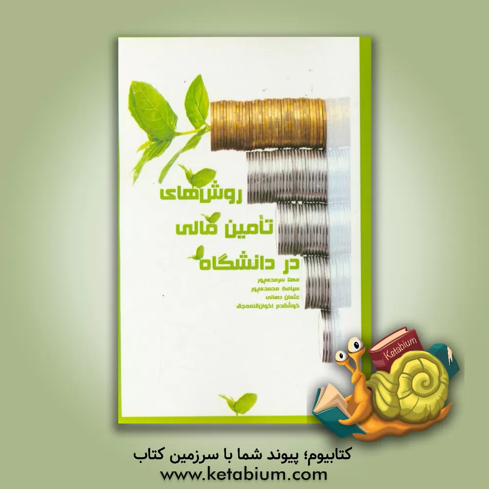 کتاب روش های تامین مالی در دانشگاه اثر مهلا سرمدی‌پور