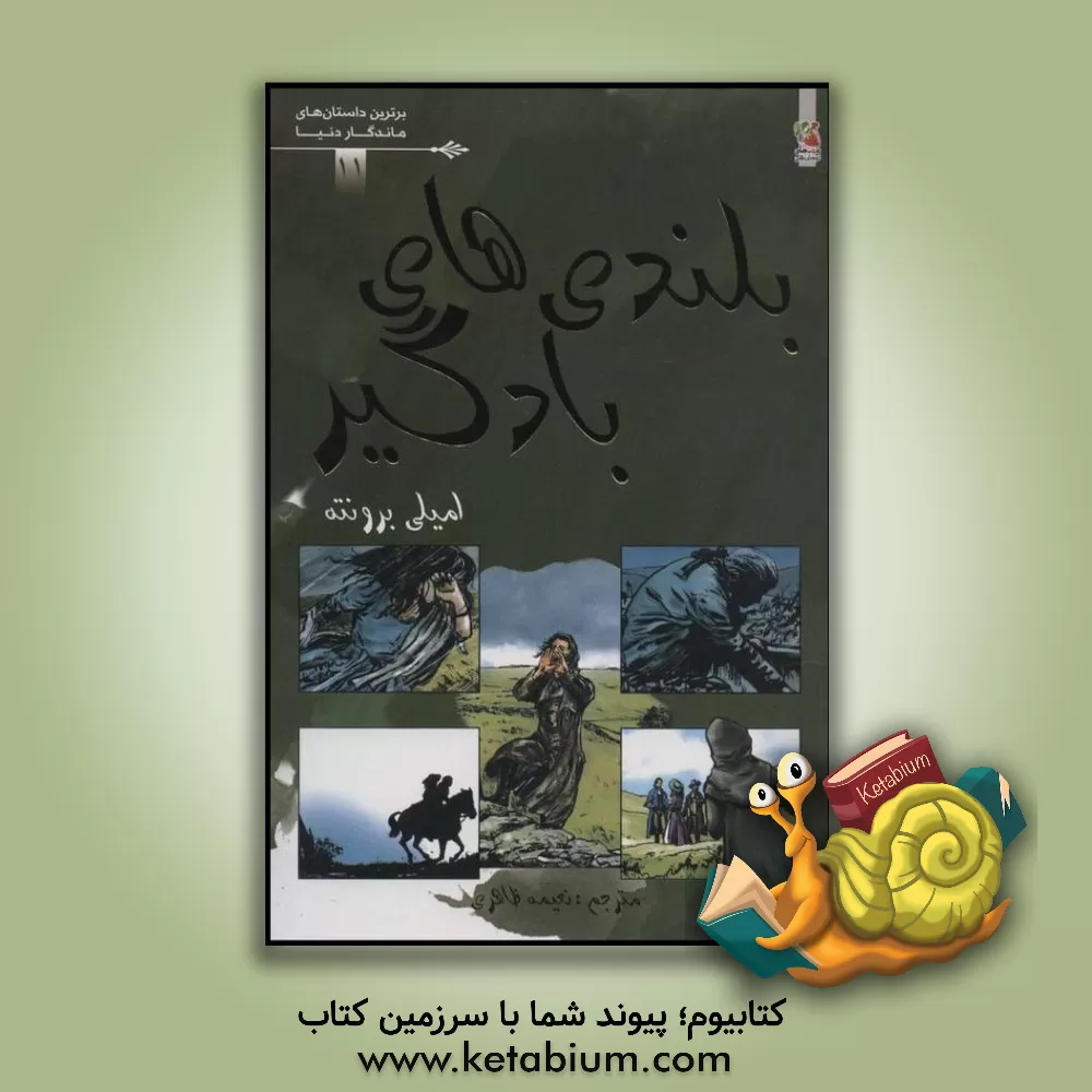 کتاب بلندیهای بادگیر اثر امیلی‌جین برونته