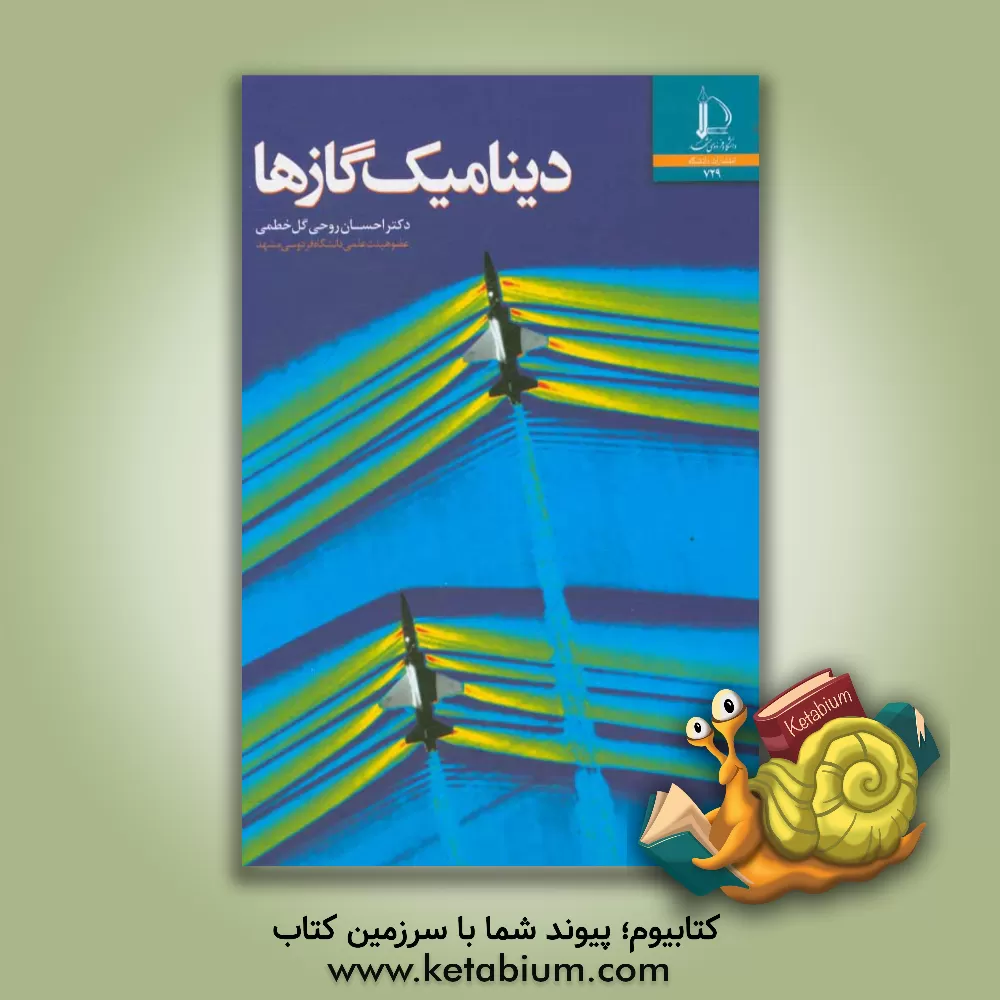 کتاب دینامیک گازها |اثر احسان روحی گل خطمی