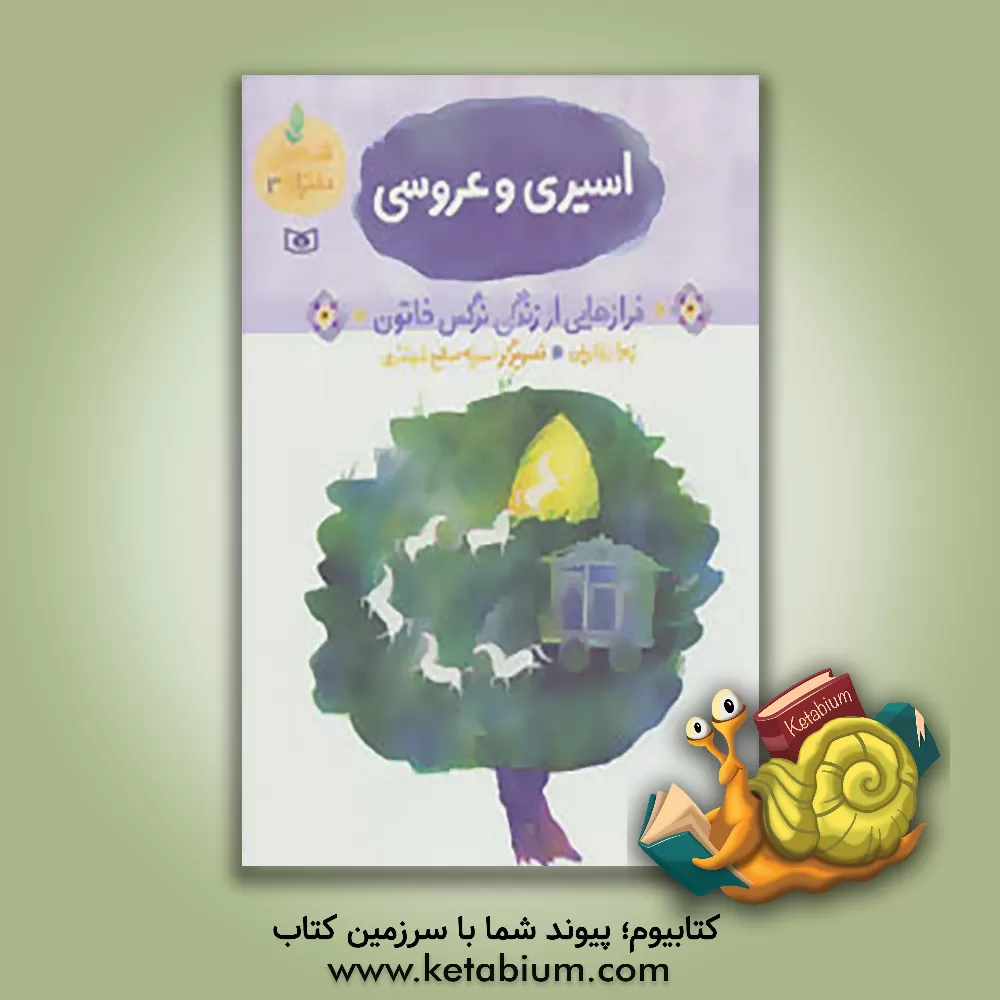 کتاب اسیری و عروسی: فرازهایی از زندگی نرگس خاتون اثر زهرا زواریان