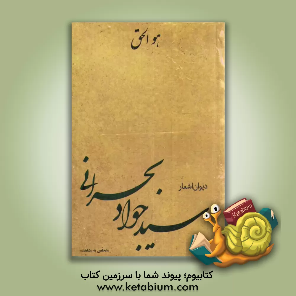 کتاب دیوان اشعار سیدجواد بحرانی اثر سیدجواد بحرانی