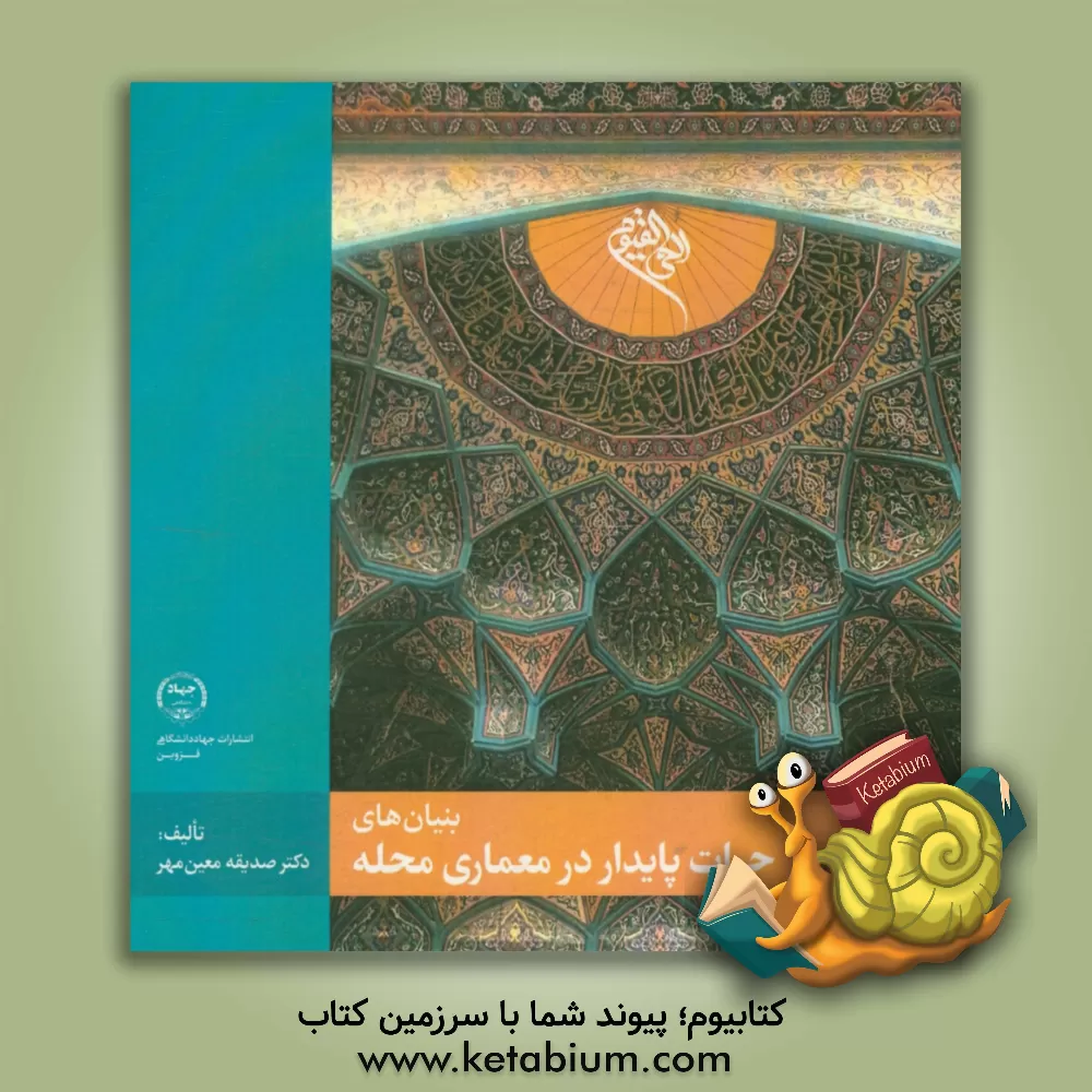 کتاب بنیان های حیات پایدار در معماری محله اثر صدیقه معین‌مهر