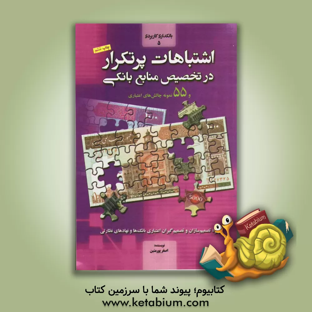 کتاب اشتباهات پرتکرار در تخصیص منابع بانکی (الزامات بهداشت اعتباری) و 55 نمونه چالش های اعتباری اثر اصغر پورمتین