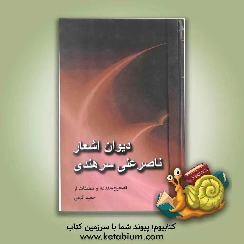 کتاب دیوان اشعار ناصرعلی سرهندی اثر حمید کرمی