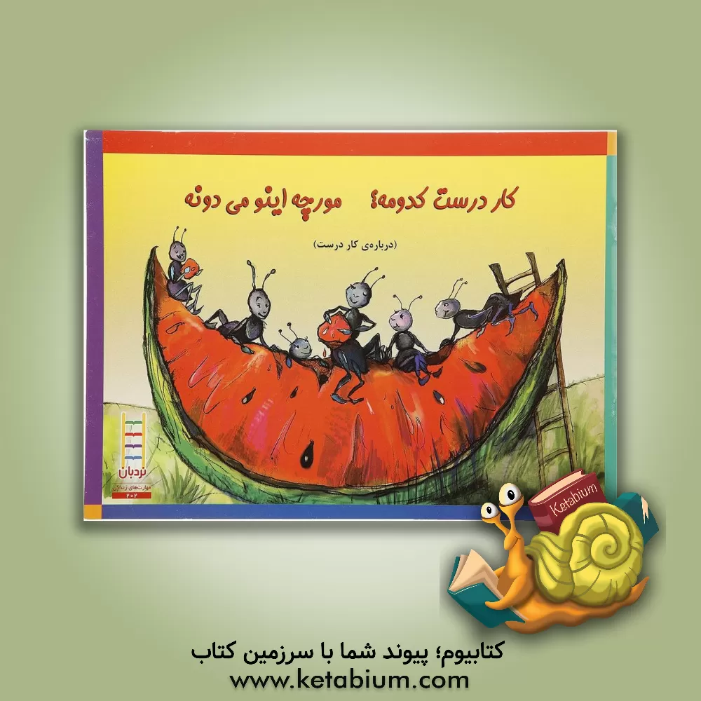 کتاب کار درست کدومه؟ مورچه اینو می دونه (درباره ی کار درست) اثر رجینا‌جی برچ