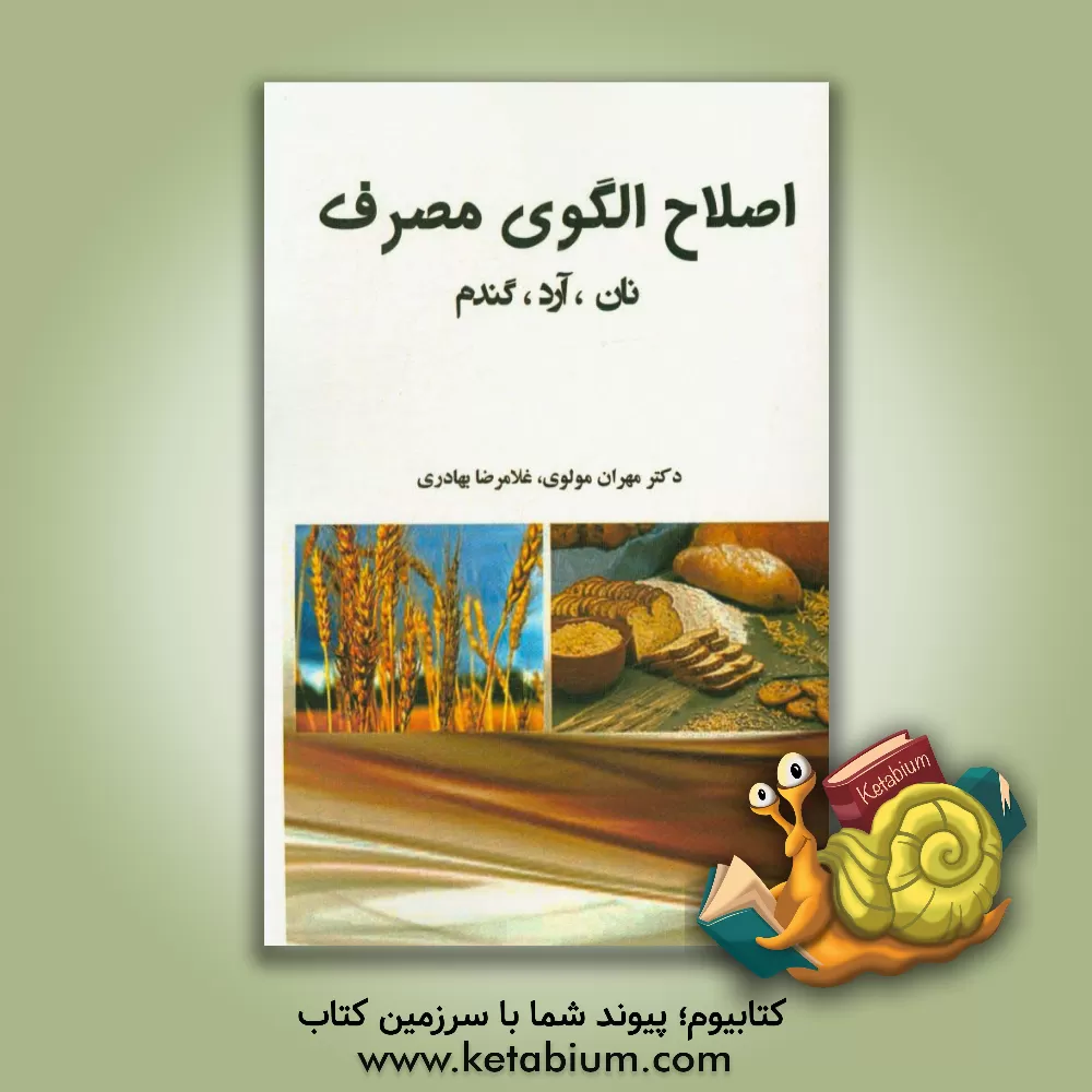 کتاب اصلاح الگوی مصرف: نان، آرد، گندم اثر مهران مولوی