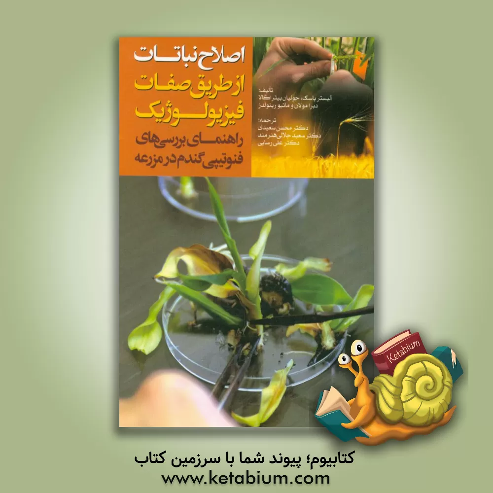 کتاب اصلاح نباتات از طریق صفات فیزیولوژیک: راهنمای بررسی های فنوتیپی گندم در مزرعه اثر الیستر پسک