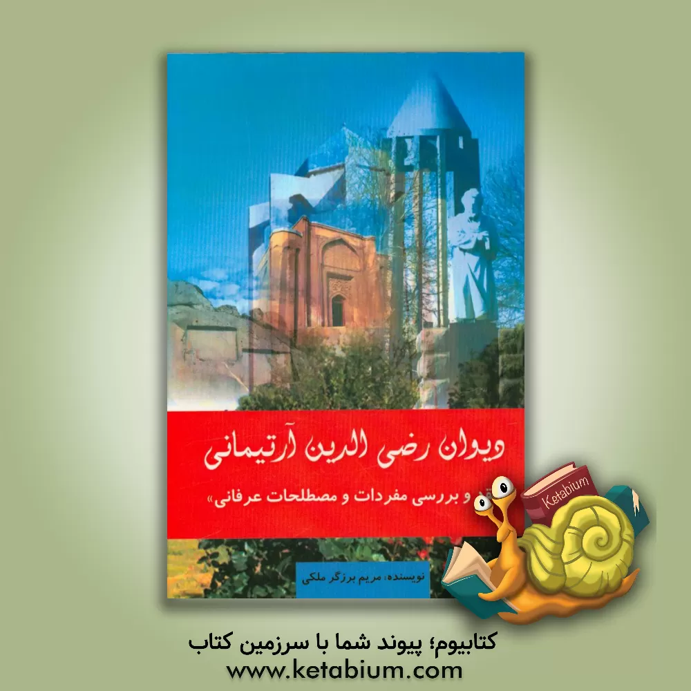 کتاب دیوان رضی الدین آرتیمانی: نقد و بررسی مفردات و مصطلاحات عرفانی اثر مریم برزگرملکی
