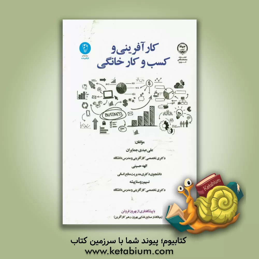 کتاب کارآفرینی و کسب و کار خانگی اثر علی عبدی‌جمایران