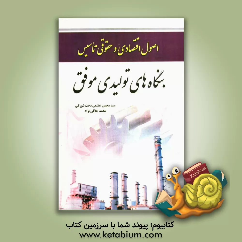 کتاب اصول اقتصادی و حقوقی تاسیس بنگاه های تولیدی موفق اثر سیدمحسن عظیمی‌دخت‌شورکی