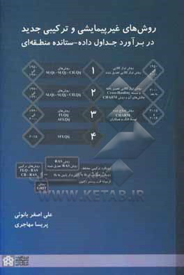 کتاب روش های غیرپیمایشی و ترکیبی جدید در برآورد جداول داده - ستانده منطقه ای اثر علی‌اصغر بانویی