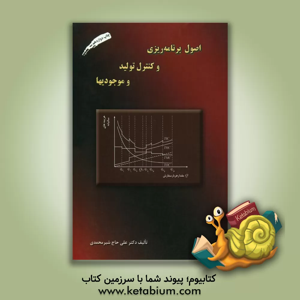 کتاب اصول برنامه ریزی و کنترل تولید و موجودیها اثر علی حاج‌شیرمحمدی