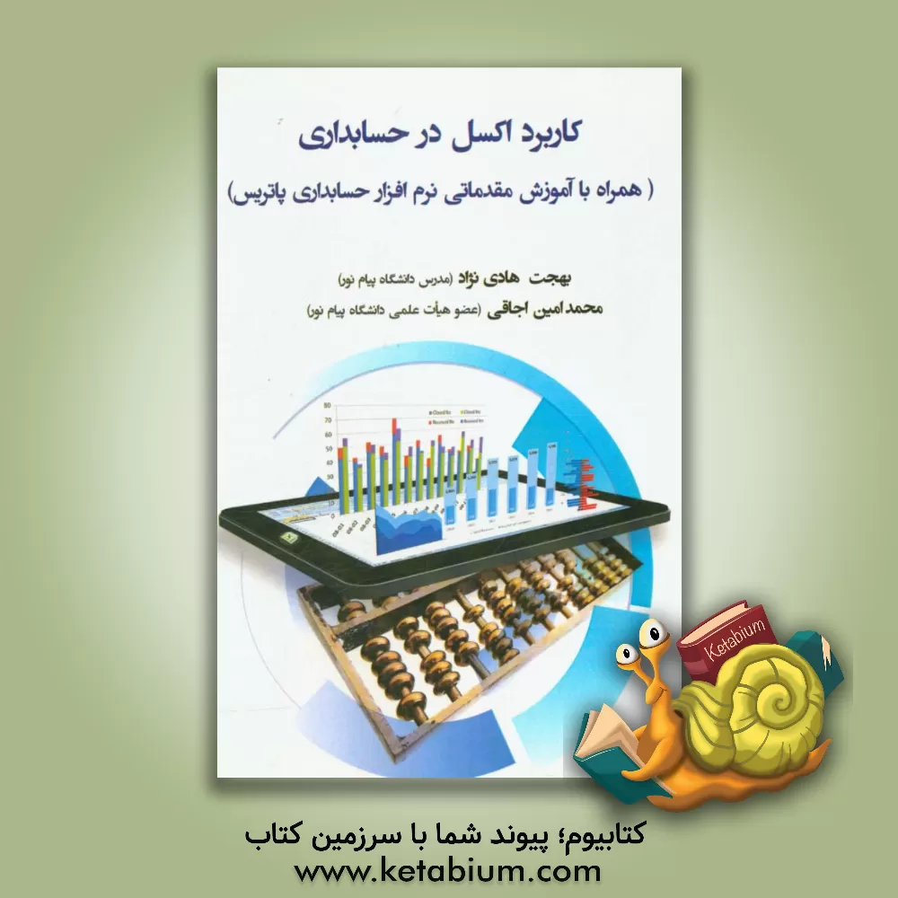 کتاب کاربرد اکسل در حسابداری (همراه با آموزش مقدماتی نرم افزار حسابداری پاتریس) اثر محمدامین اجاقی
