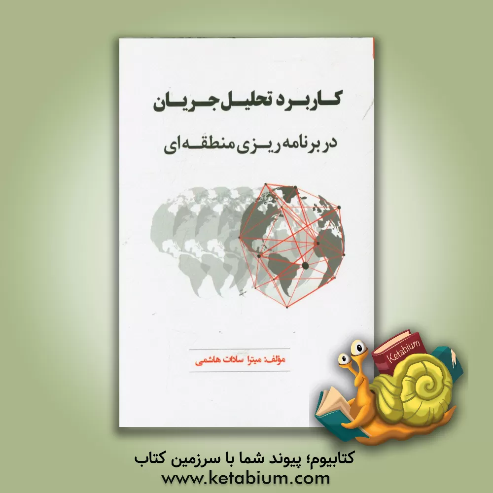 کتاب کاربرد تحلیل جریان در برنامه ریزی منطقه ای اثر میتراسادات هاشمی