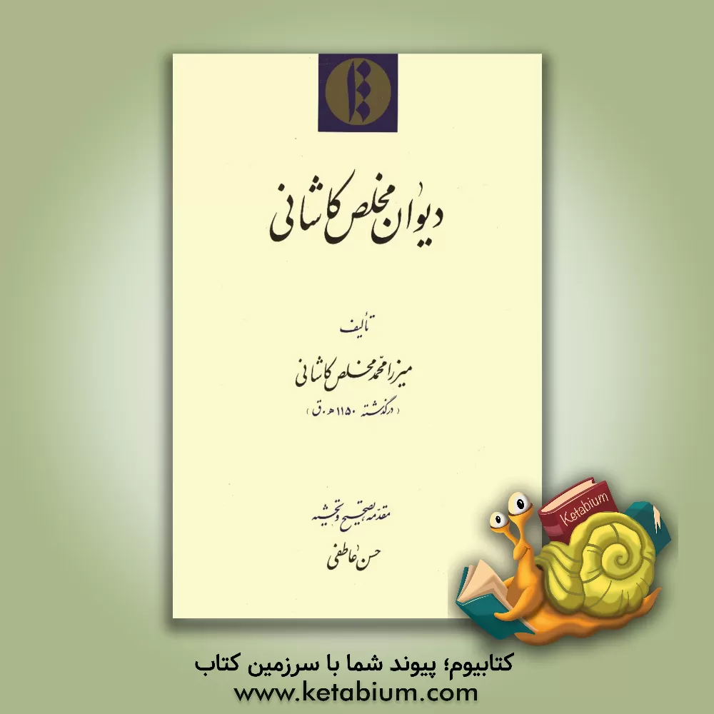 کتاب دیوان مخلص کاشانی اثر محمد مخلص‌کاشانی