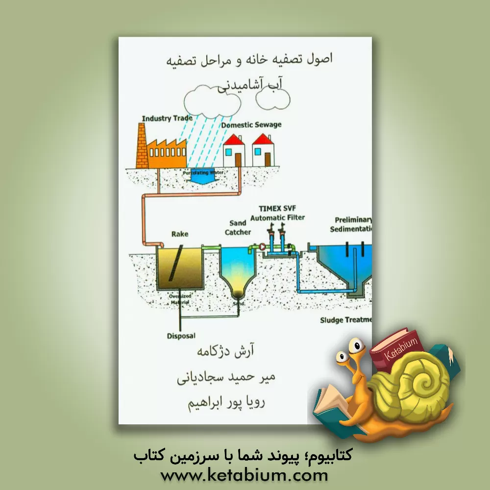 کتاب اصول تصفیه خانه و مراحل تصفیه آب آشامیدنی اثر آرش دژکامه