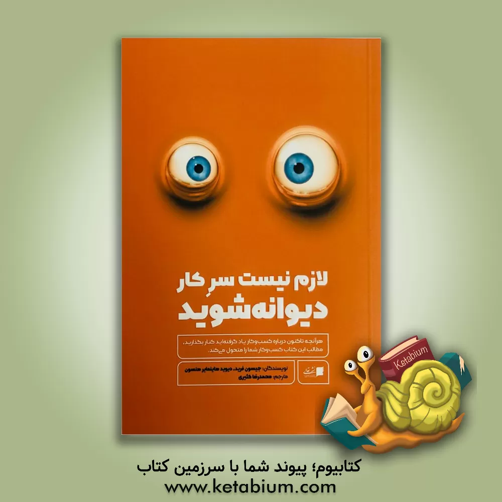 کتاب لازم نیست سرکار دیوانه شوید اثر جیسن فرید