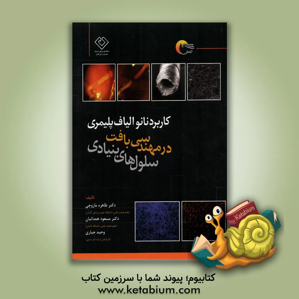 کتاب کاربرد نانو الیاف پلیمری در مهندسی بافت سلول های بنیادی اثر طاهره مازوچی