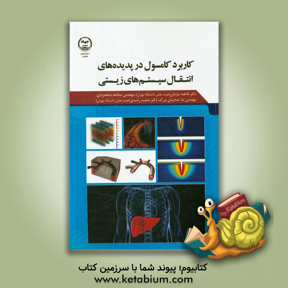 کتاب کاربرد کامسول در پدیده های انتقال سیستم های زیستی |اثر حمید راشدی