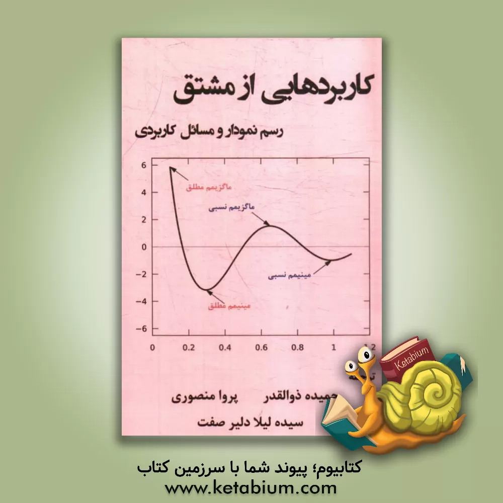 کتاب کاربردهایی از مشتق: رسم نمودار و مسائل کاربردی اثر روپرت میلر