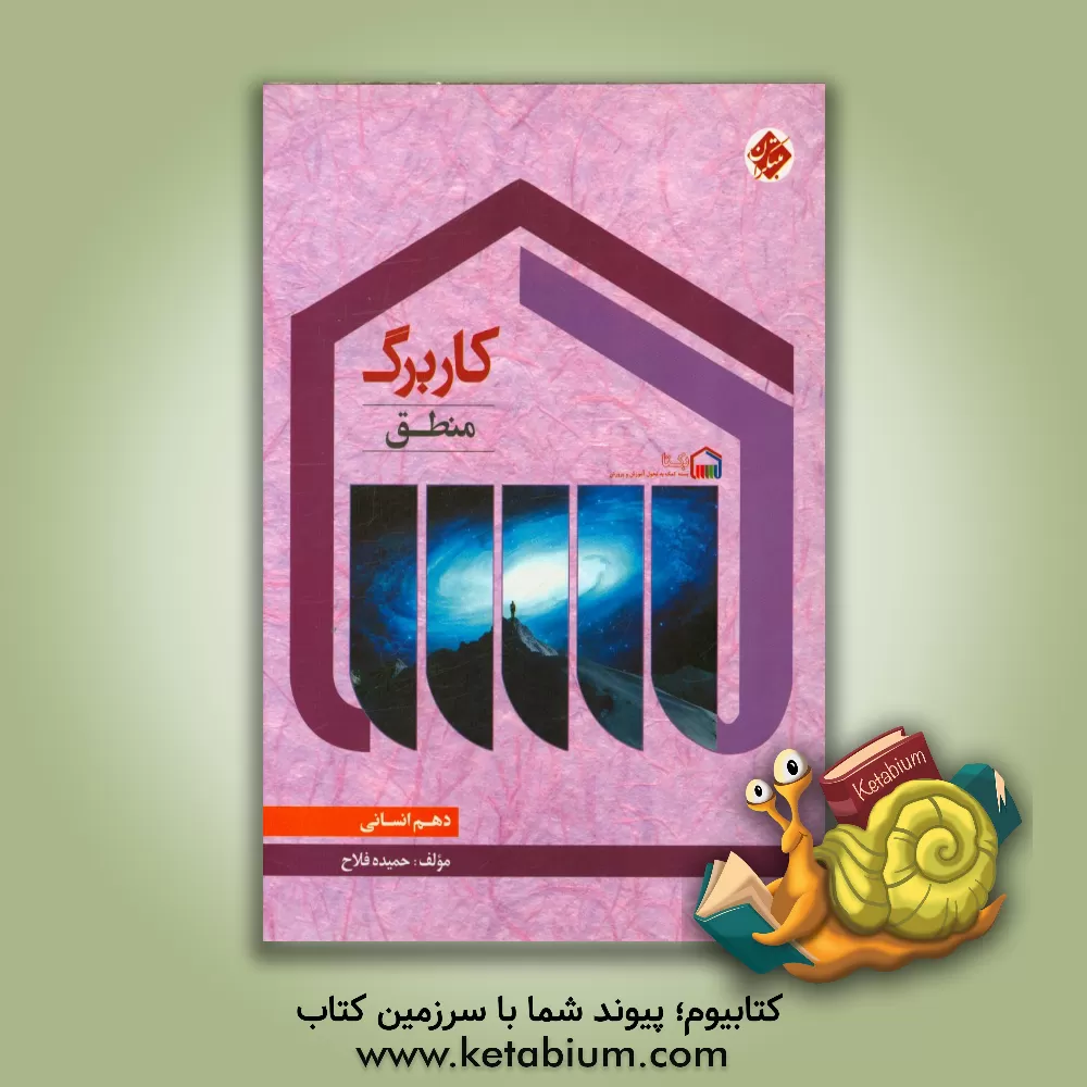 کتاب کاربرگ منطق دهم (انسانی) اثر حمیده فلاح