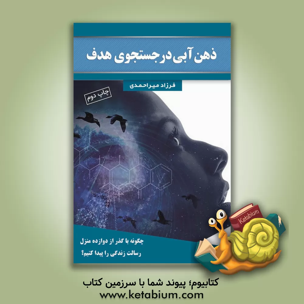 کتاب ذهن آبی در جستجوی هدف: چگونه با گذر از دوازده منزل، رسالت زندگی را پیدا کنیم؟ راهنمای جامع رهایی از قفل های زندگی و کشف هدف اصلی اثر فرزاد میراحمدی