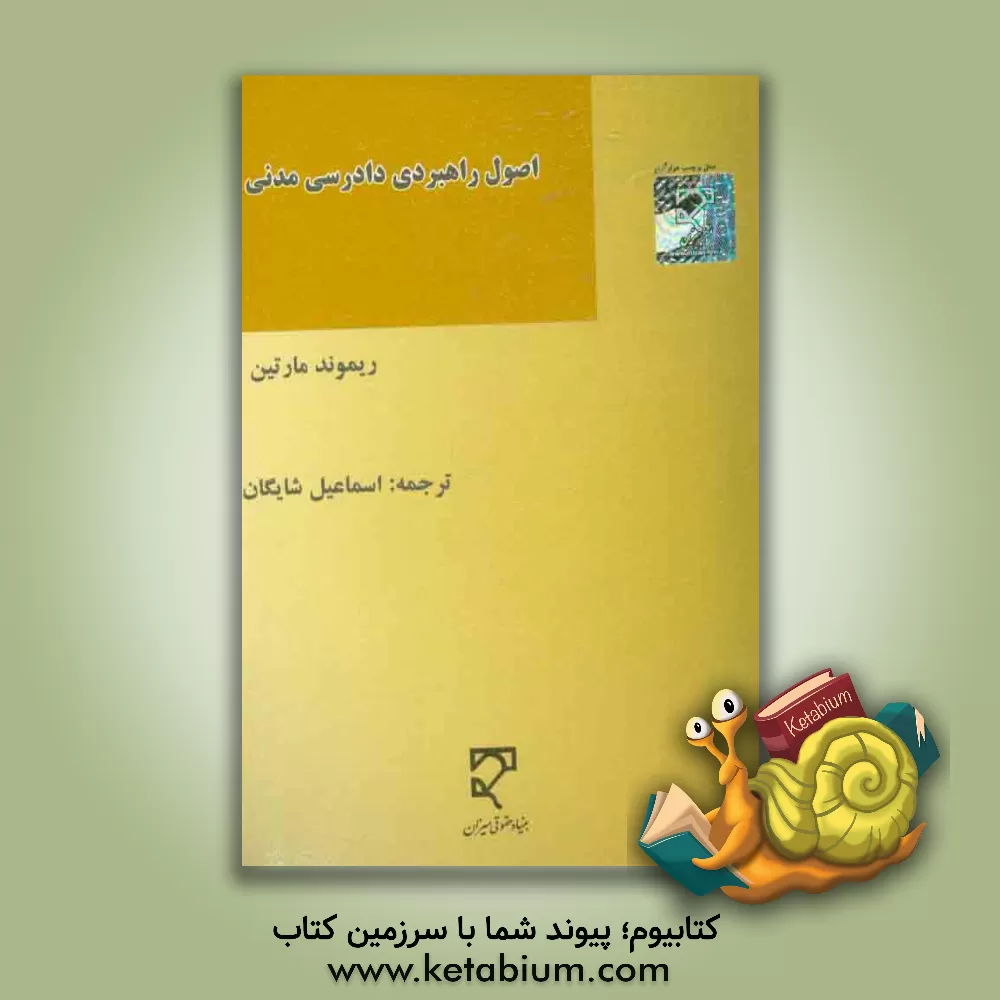 کتاب اصول راهبردی دادرسی مدنی اثر ریموند مارتین