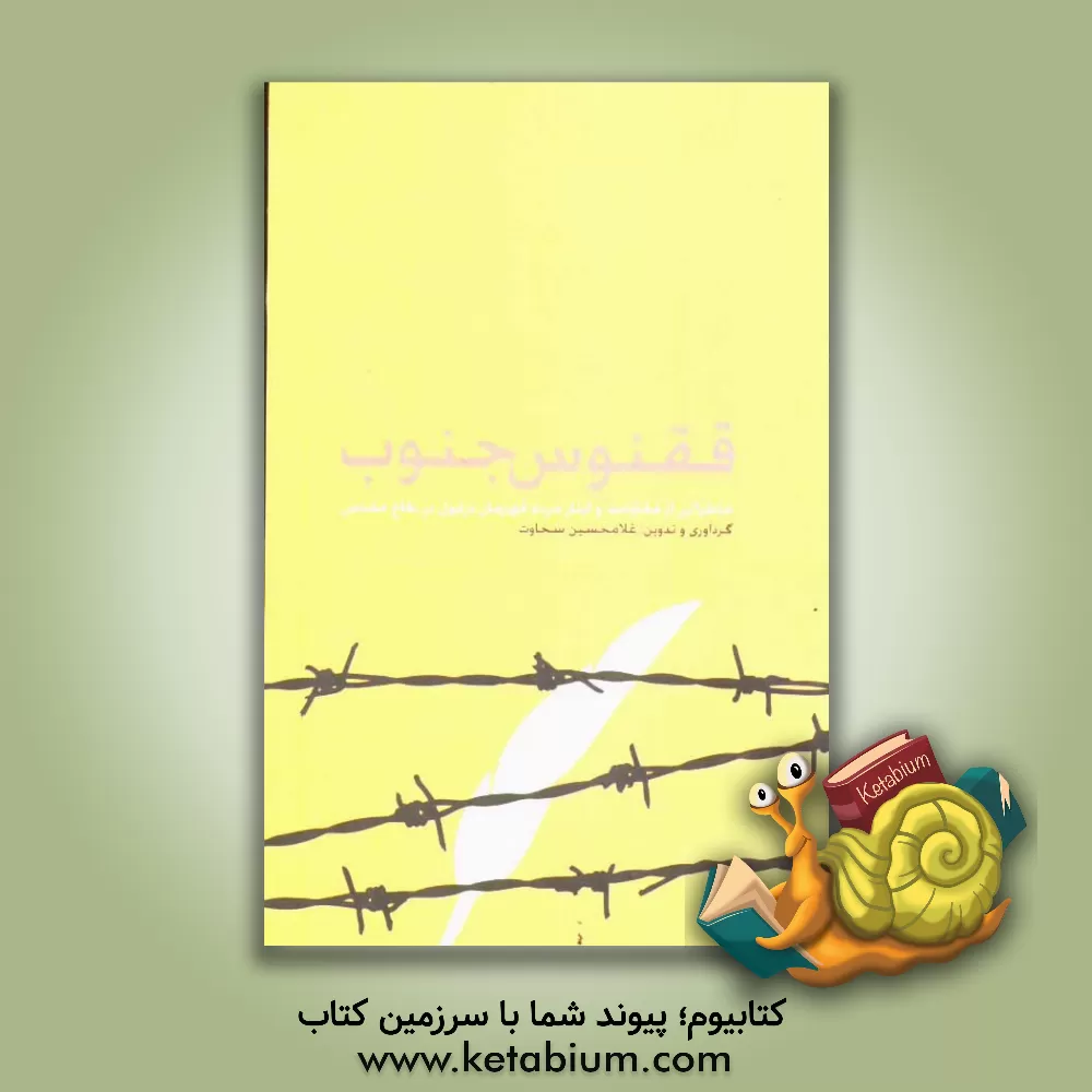 کتاب ققنوس جنوب: خاطراتی از مقاومت و ایثار مردم قهرمان دزفول در دفاع مقدس اثر غلامحسین سخاوت