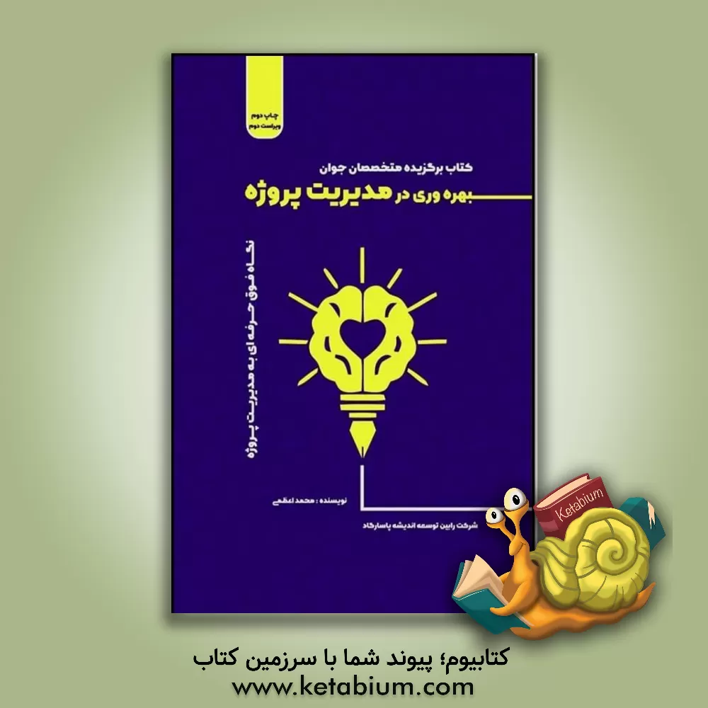 کتاب بهره وری در مدیریت پروژه: نگاه فوق حرفه ای به مدیریت پروژه اثر محمد اعظمی