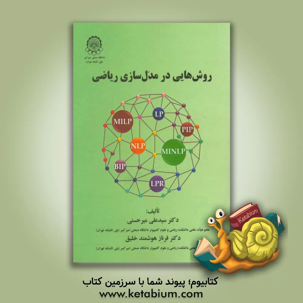 کتاب روش هایی در مدل سازی ریاضی اثر سیدعلی میرحسنی