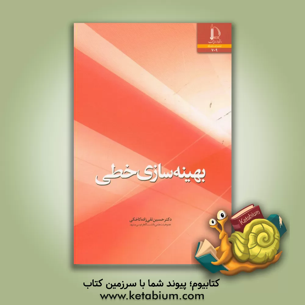 کتاب بهینه سازی خطی |اثر حسین تقی زاده کاخکی