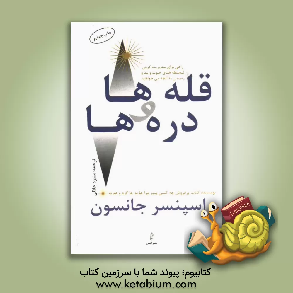 کتاب قله ها و دره ها: راهی برای مدیریت کردن لحظه های خوب و بد و رسیدن به آنچه می خواهید اثر اسپنسر جنسن