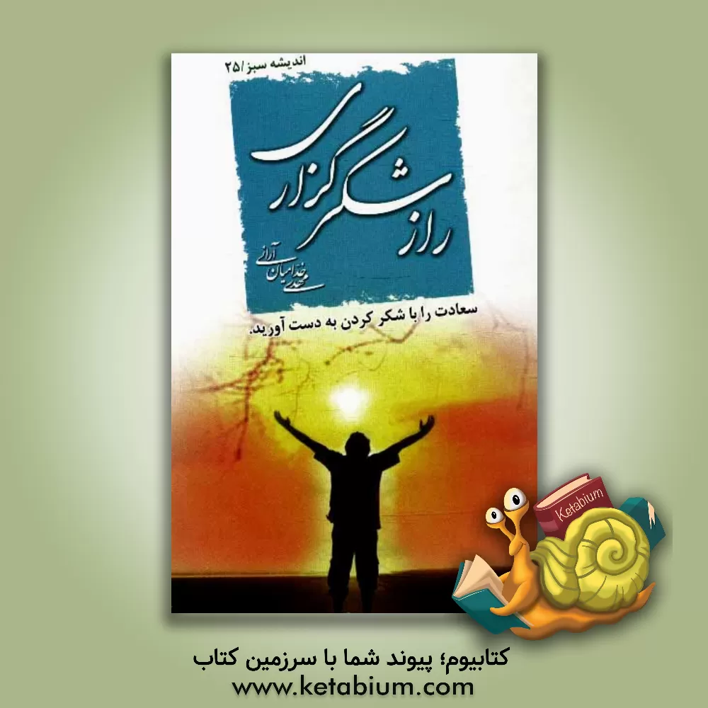 کتاب راز شکرگذاری اثر مهدی خدامیان‌آرانی