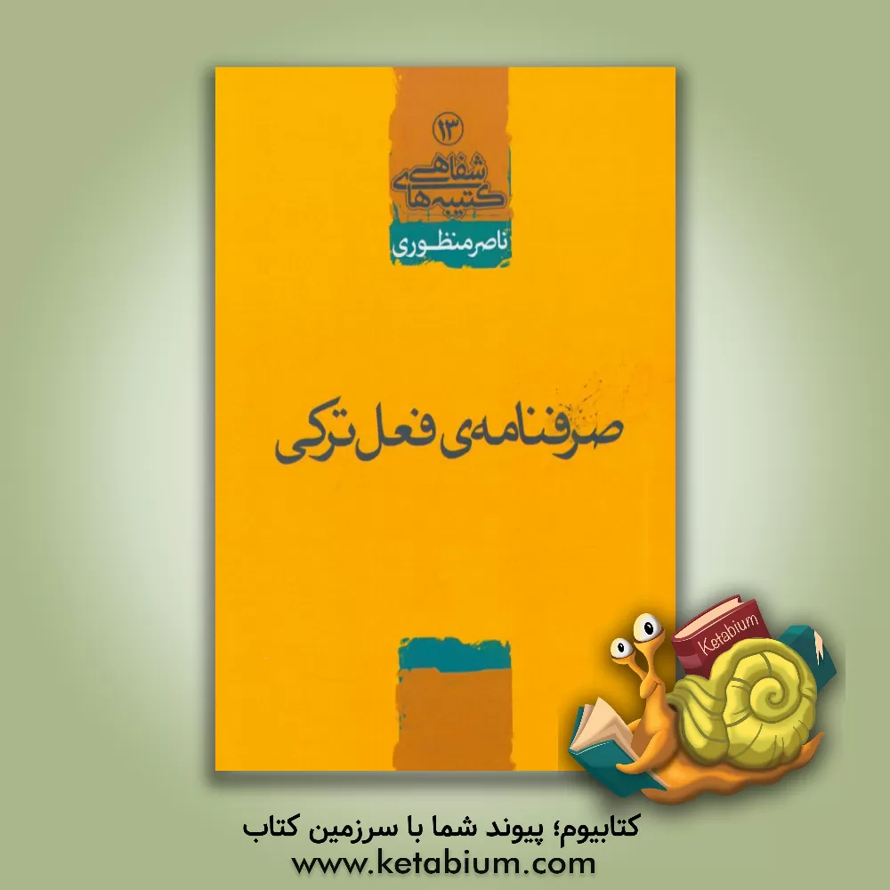 کتاب صرفنامه ی فعل ترکی اثر ناصر منظوری