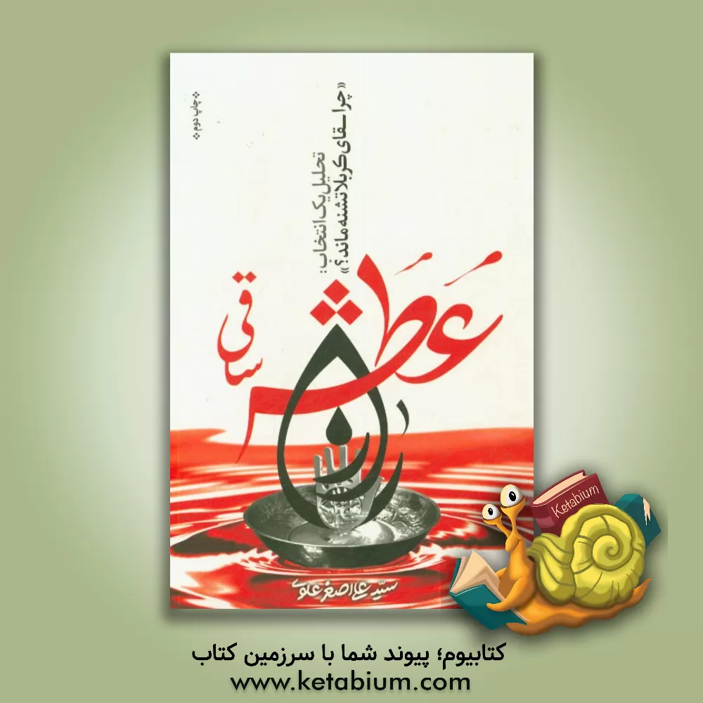 کتاب راز عطش ساقی اثر سیدعلی‌اصغر علوی