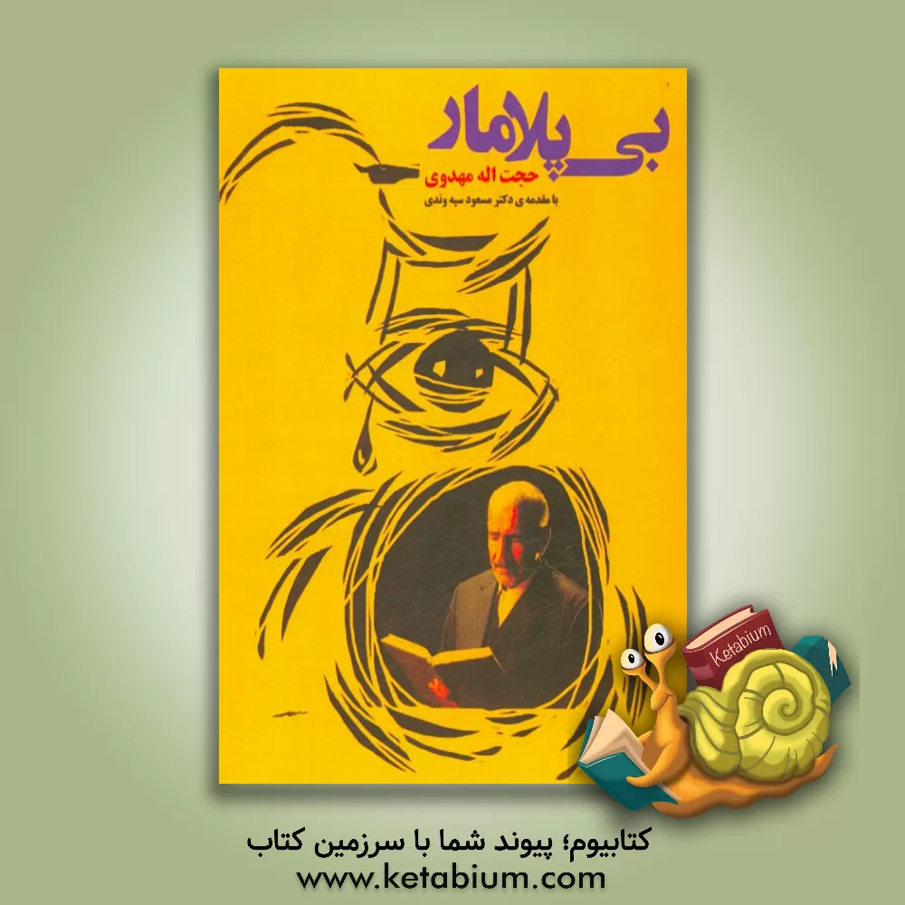 کتاب بی پلامار (مجموعه شعر لکی و فارسی) اثر حجت‌الله مهدوی