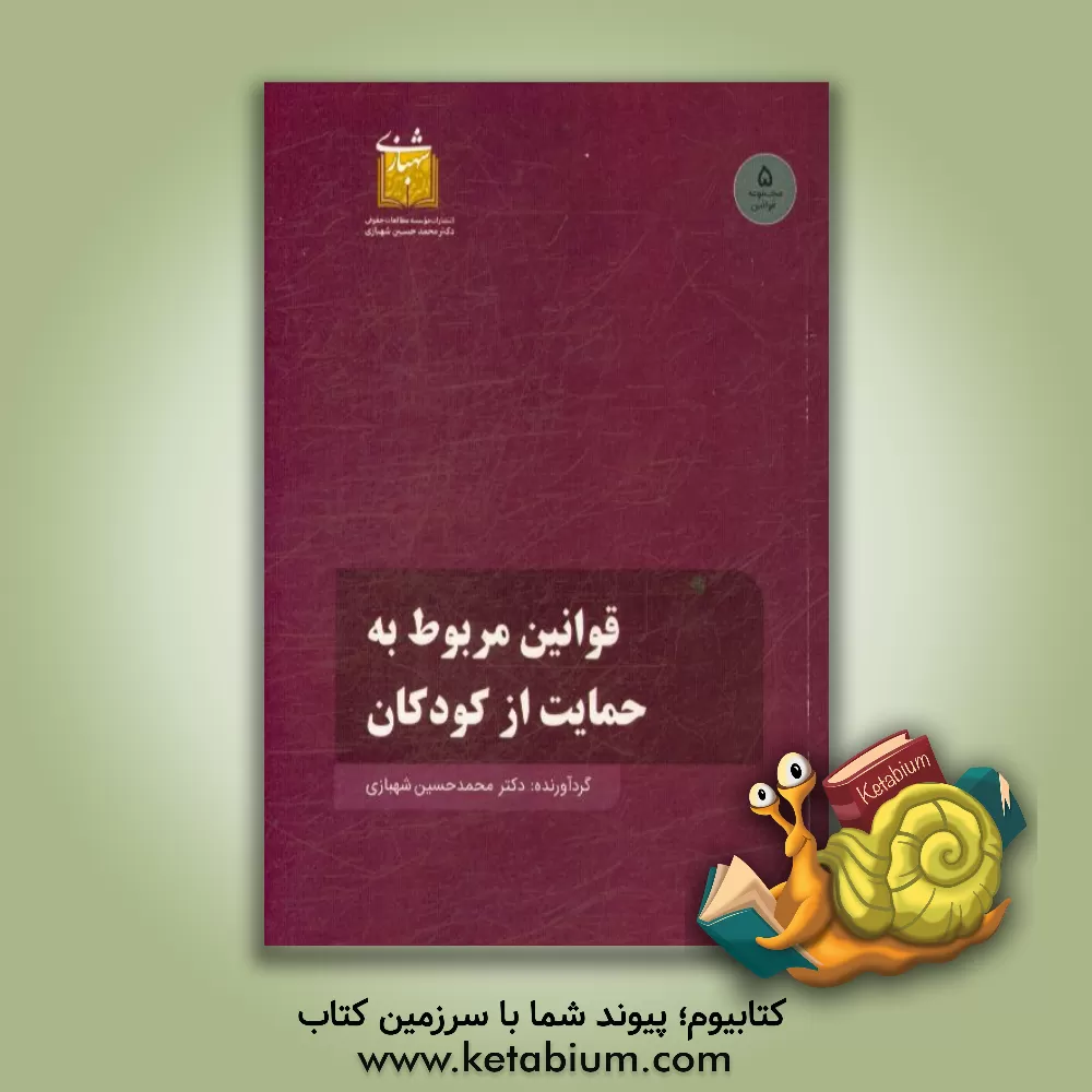 کتاب قوانین مربوط به حمایت از کودکان اثر محمدحسین شهبازی