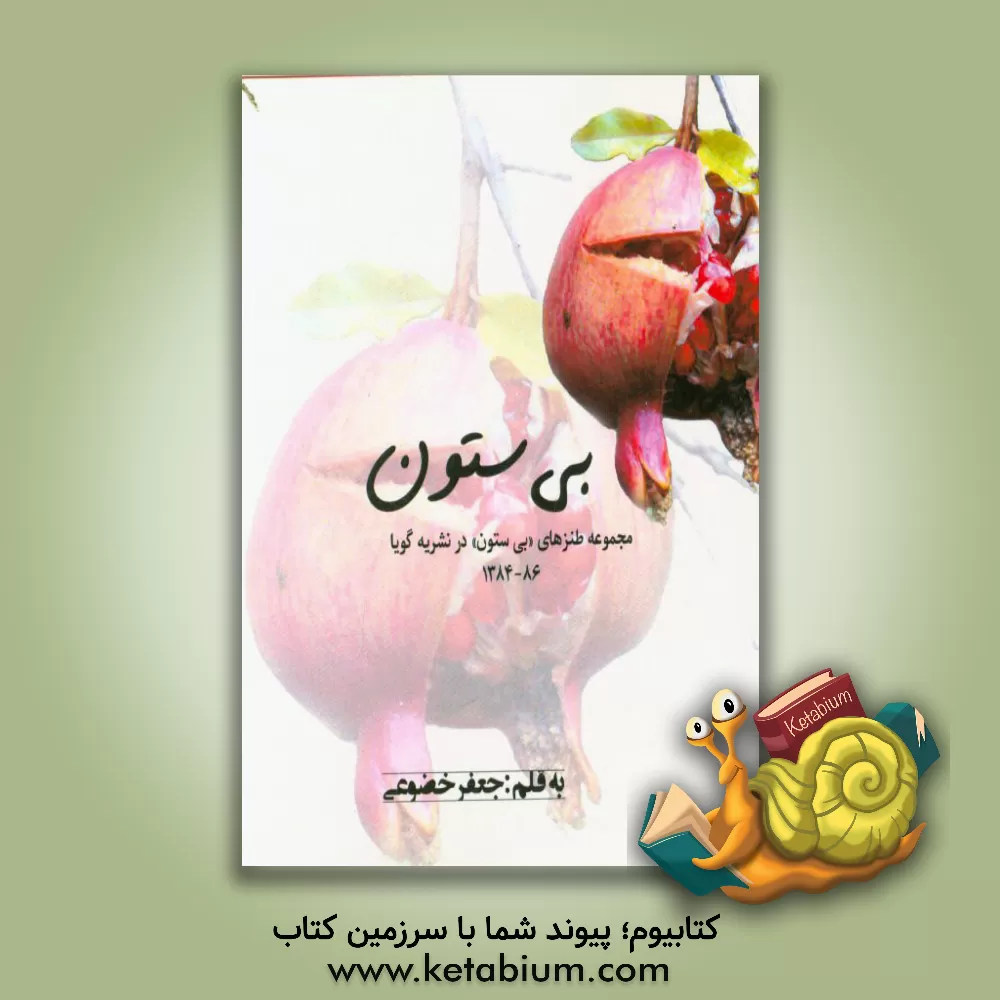 کتاب بی ستون: مجموعه طنزهای ستون "بی ستون" در نشریه گویا اثر جعفر خضوعی