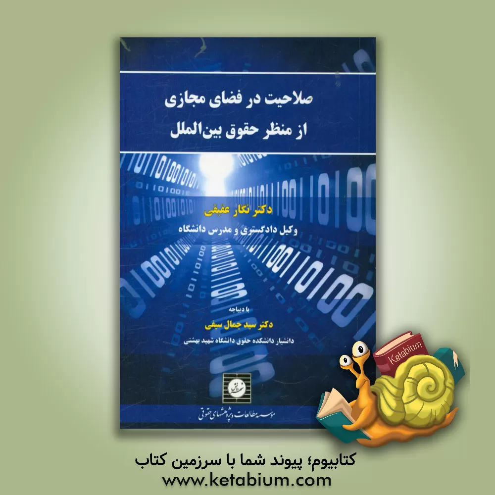 کتاب صلاحیت در فضای مجازی از منظر حقوق بین الملل اثر نگار عقیقی