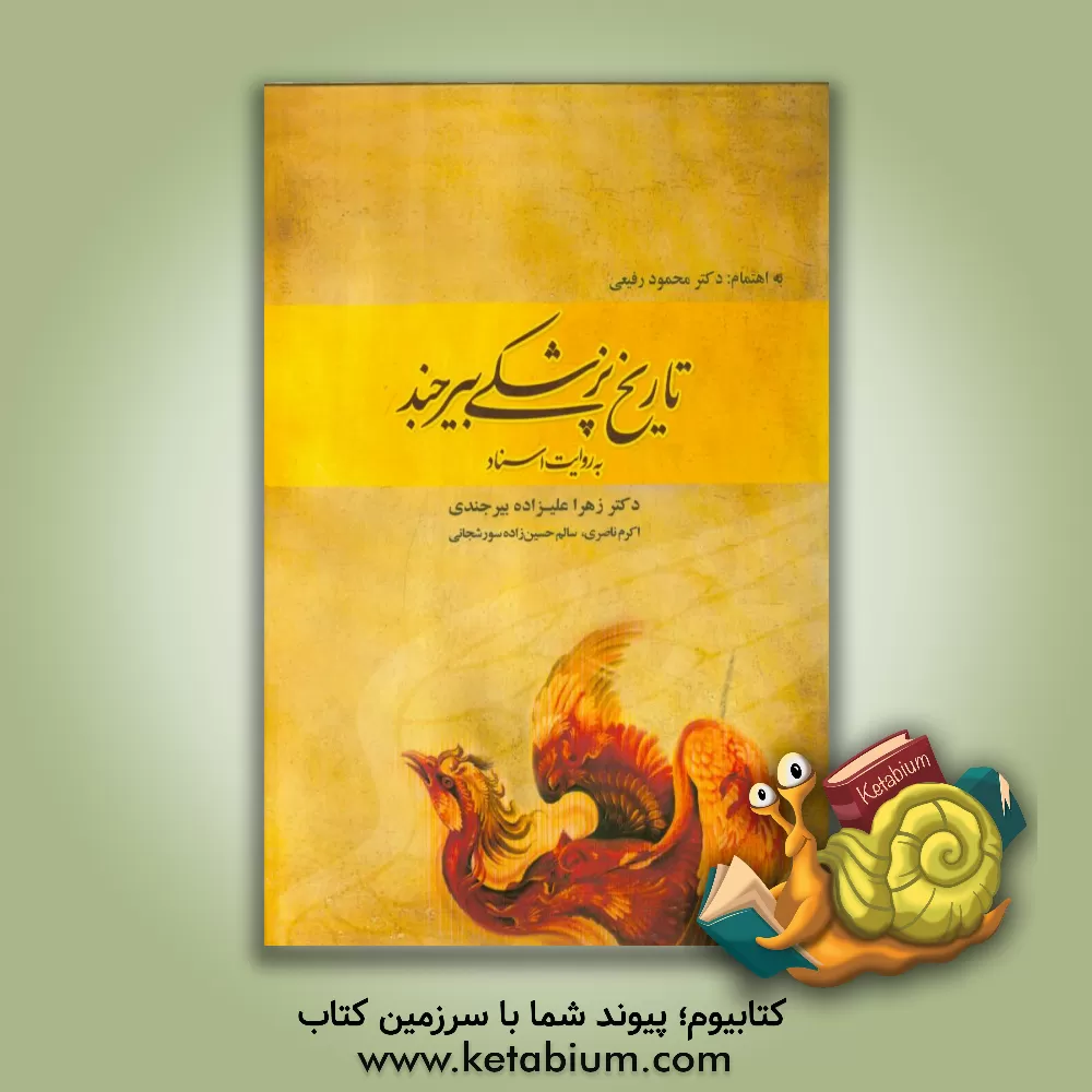 کتاب تاریخ پزشکی بیرجند به روایت اسناد اثر زهرا علیزاده‌بیرجندی