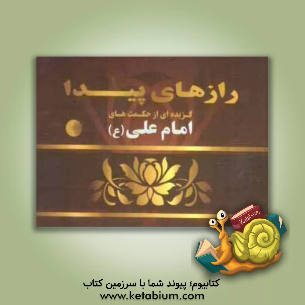 کتاب رازهای پیدا: گزیده ایی از حکمت های امام علی (ع) اثر مجید اکبری